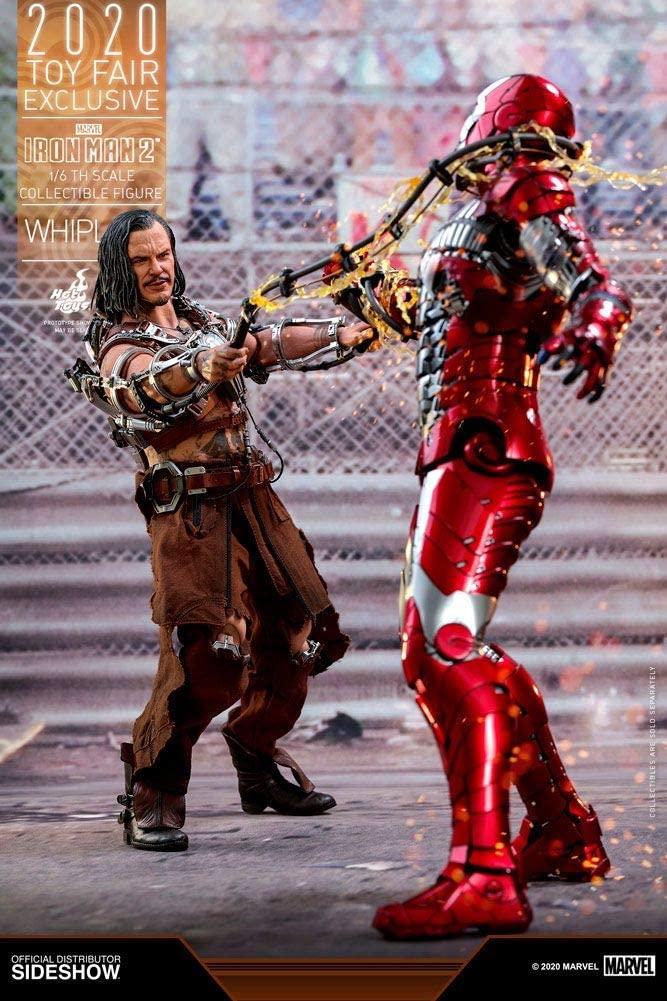 Whiplash (Iron Man 2) - Marvel Hot Toys Collectibles 1/6 Scale Action Figure