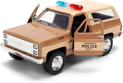 Stranger Things Hollywood Rides 1:32 Scale Die Cast Vehicle - Hopper's Chevy Blazer