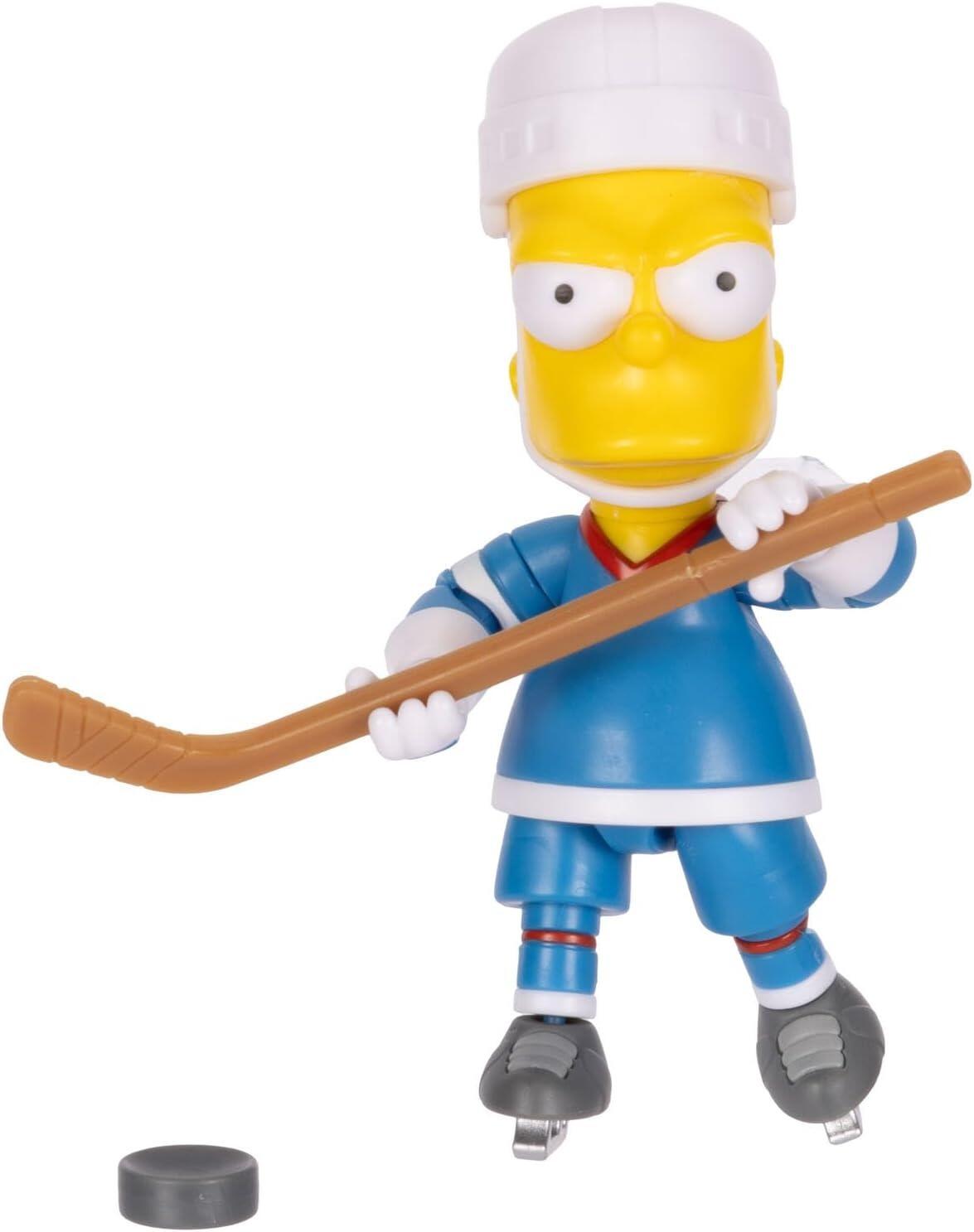 The Simpsons 5 Inch Scale Action Figure Wave 5 - Hockey Bart