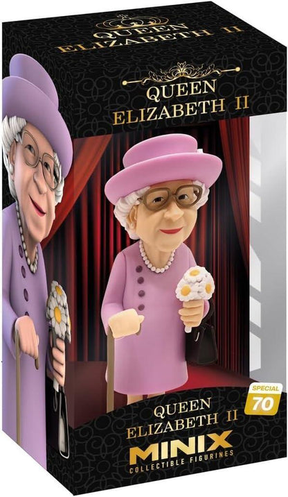 Queen Elizabeth II Minix 5 Inch Collectible Figurine - Queen Elizabeth II