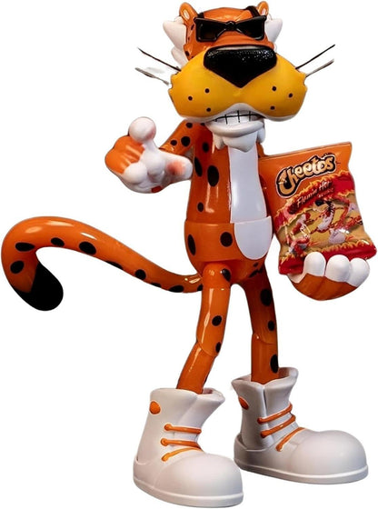 Cheetos 6 Inch Scale Action Figure - Chester Cheetah (Flamin' Hot GITD) *Import Stock*