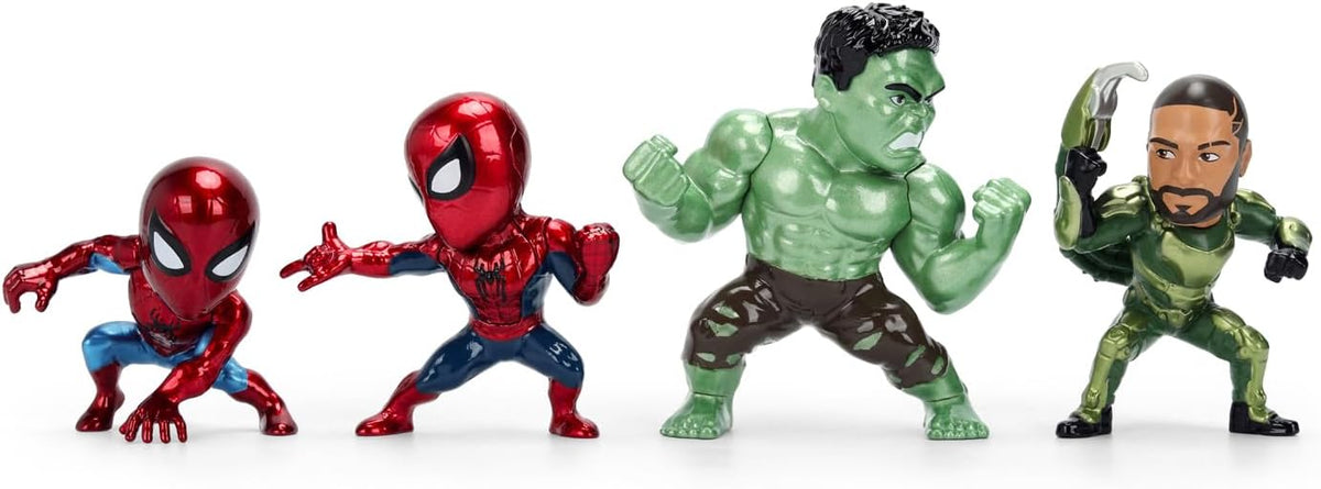 Marvel Spiderman Brand New Day 2.5 Inch Metal Die Cast Figs  - 4 Pack