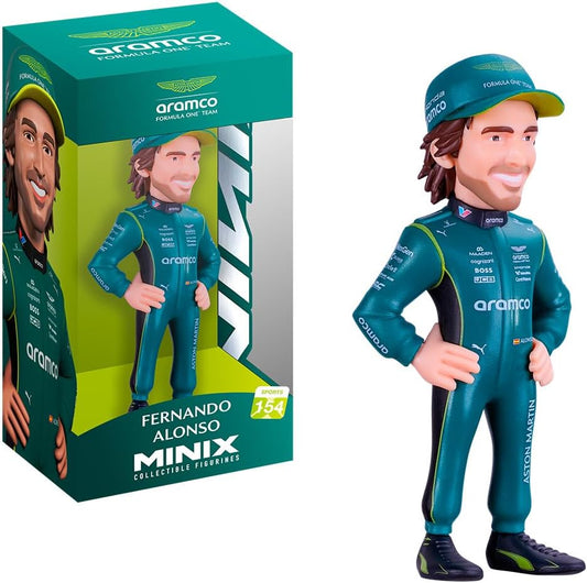 Formula 1 Minix 5 Inch Collectible Figurine - Fernando Alonso