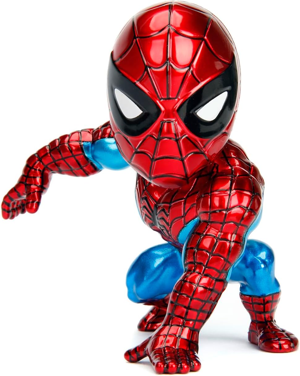 Marvel Metals 4-inch scale Die Cast Figure - Classic Spiderman