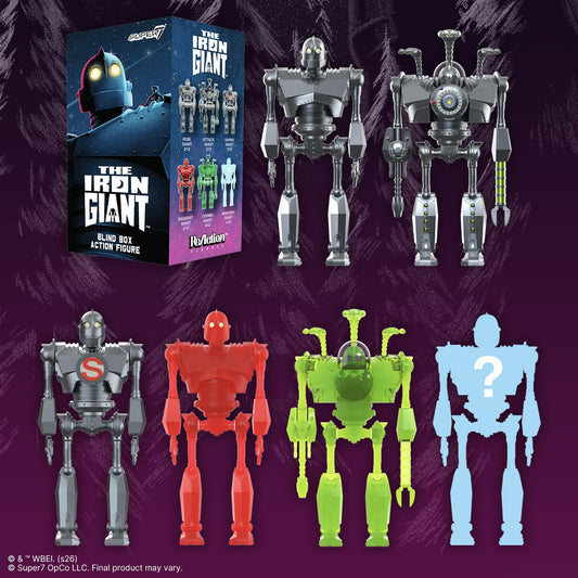 - *PRE-ORDER The Iron Giant Blind Box Wave 01 - Blind Box Assortment