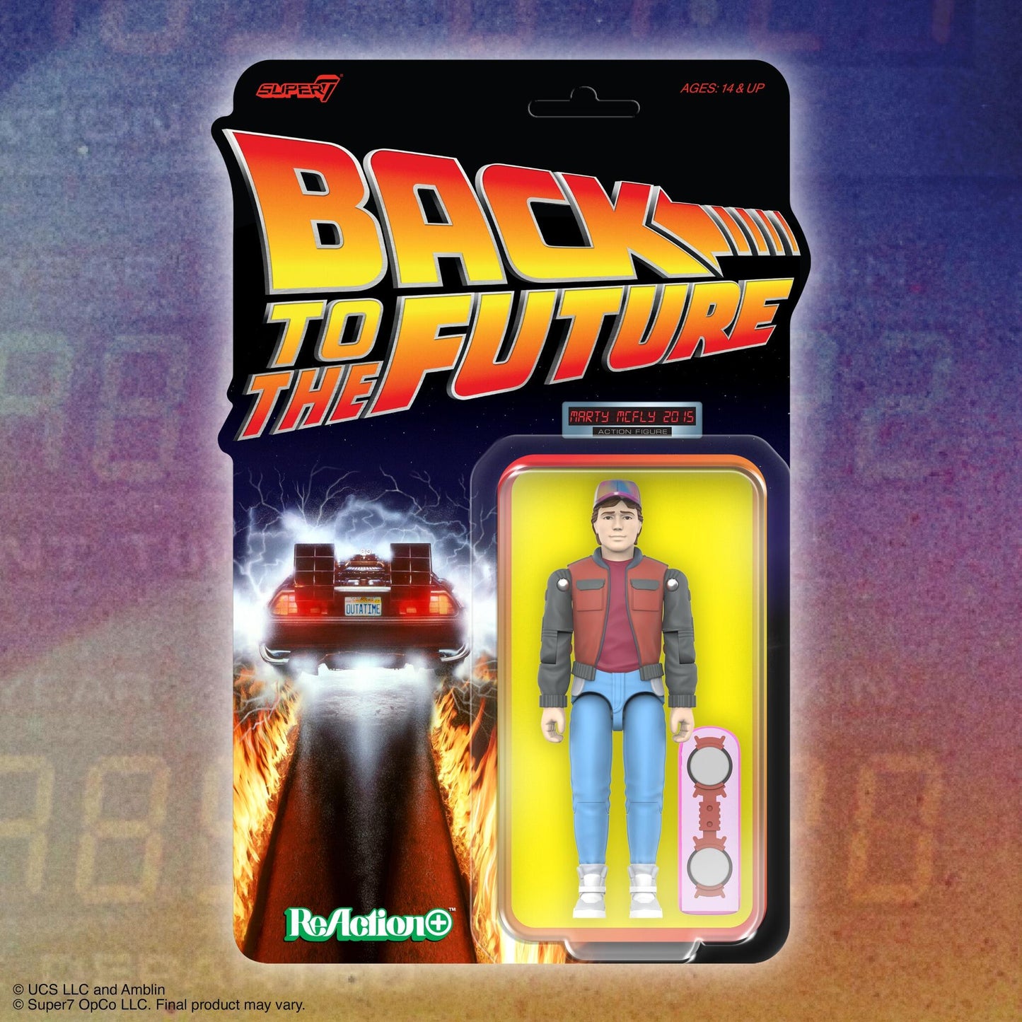 *PRE-ORDER Back To The Future ReAction+ Action figure Wave 02 -Marty McFly (2015)