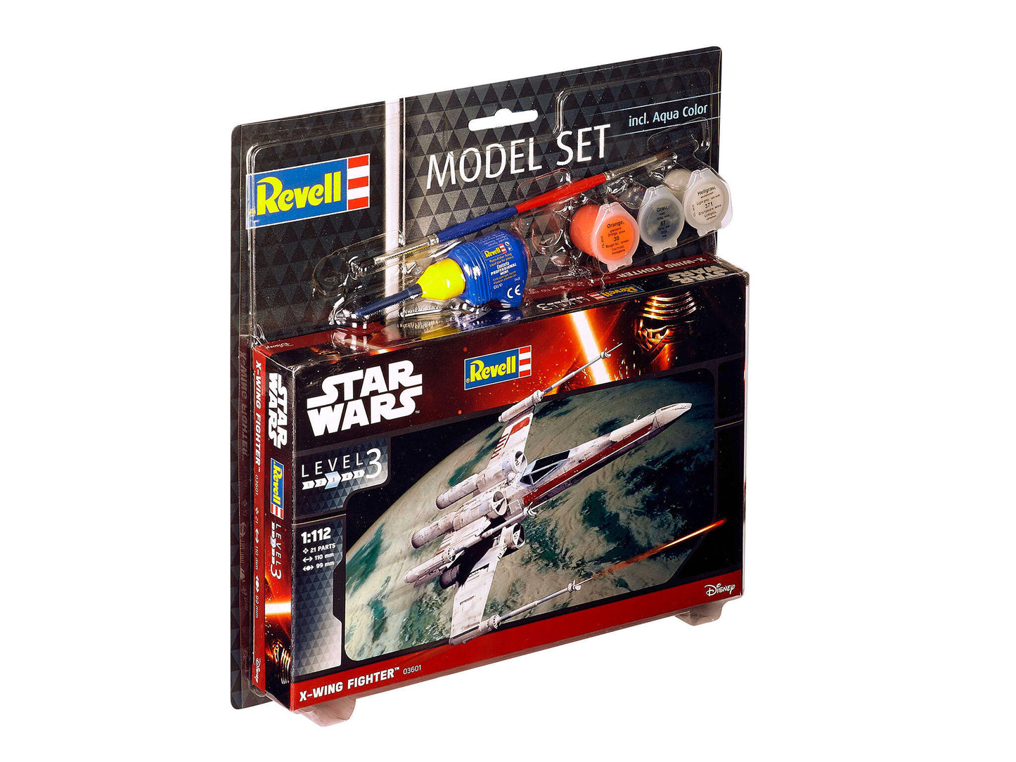 Revell Star Wars 1:112 Scale Model Kit - X-Wing Fighter