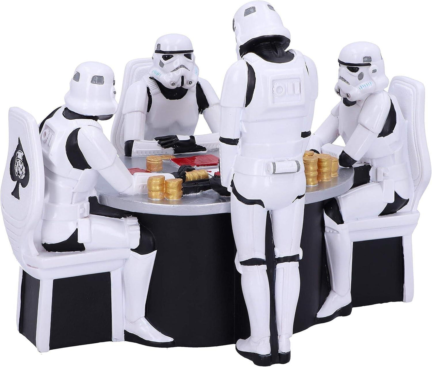 Star Wars The Original Stormtrooper 7 Inch Resin Collectible Figurine - Stormtrooper Poker Face