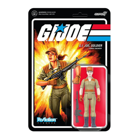 G.I. Joe ReAction Action Figure Wave 3 - Combat Soldier (Ponytail)