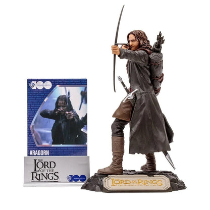 Lord of the Rings Movie Maniacs WB100 6 Inch Scale Posed Figure - Aragorn
