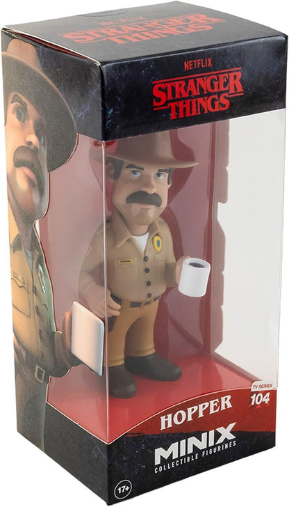Stranger Things Minix 5 Inch Collectible Figurine - Hopper