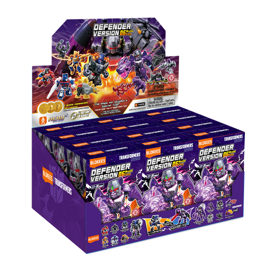 Transformers Defender Version: 06 Brutal Fang Blokees Model Kit - Blind Box