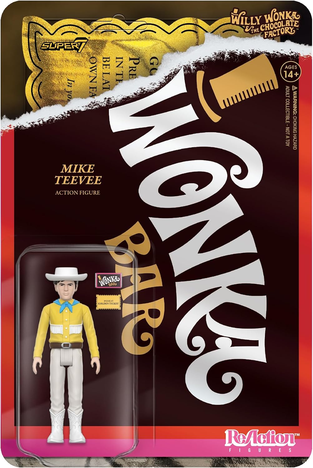 Willy Wonka & The Chocolate Factory ReAction Action Figure - Mike Teevee