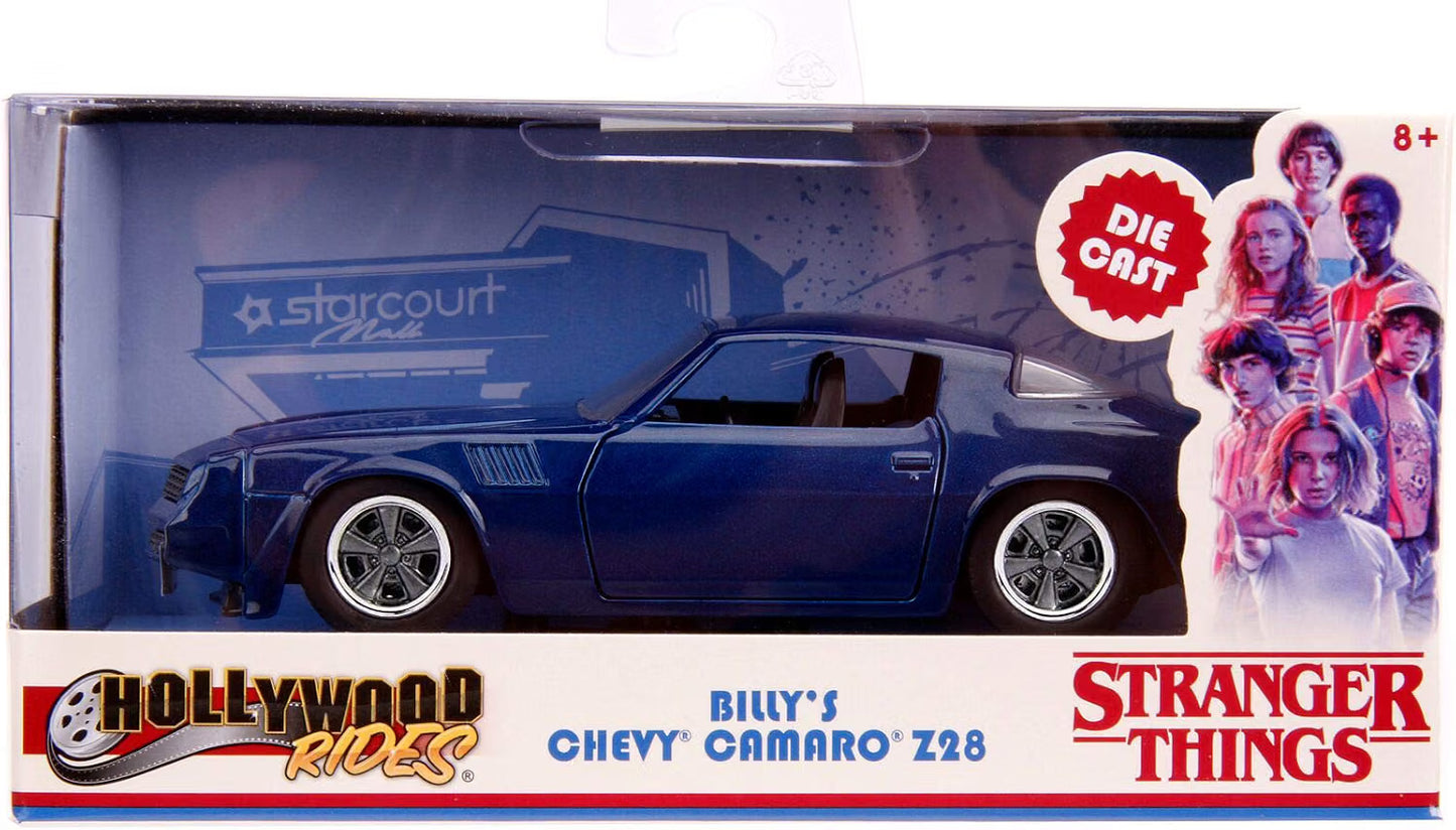 Stranger Things Hollywood Rides 1:32 Scale Die Cast Vehicle - Billy's Chevy Camaro Z28
