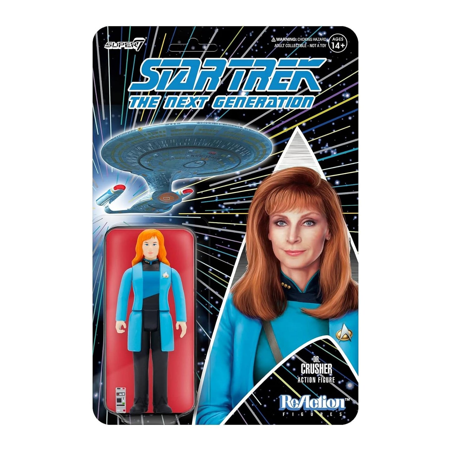 Star Trek: The Next Generation ReAction Action Figure Wave 2 - Dr Crusher