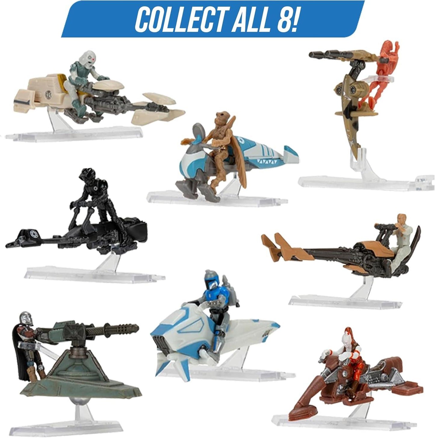 Star Wars Micro Galaxy Squadron 2 Inch Vehicle Series 5 Scout Class - Blind Box