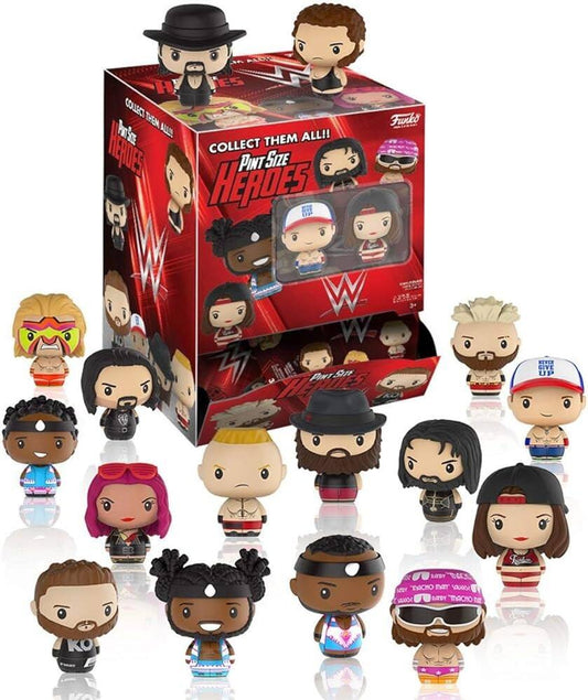 Funko WWE Superstars Pint Sized Heroes Action Figure Box of 24