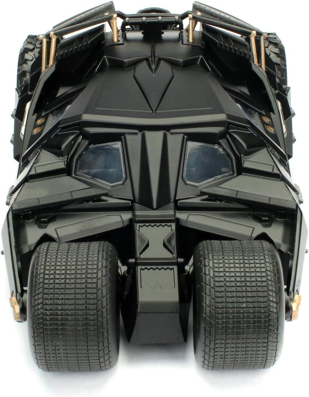 The Dark Knight - The Dark Knight Batmobile w/ Batman Hollywood Rides 1:24 Scale Die Cast Vehicle