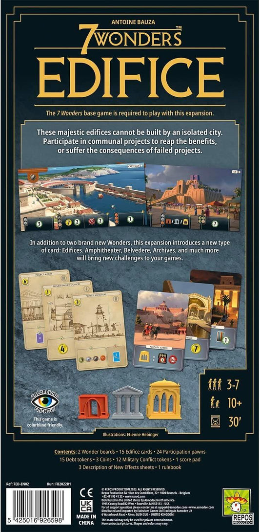 7 Wonders Edifice Expansion Pack
