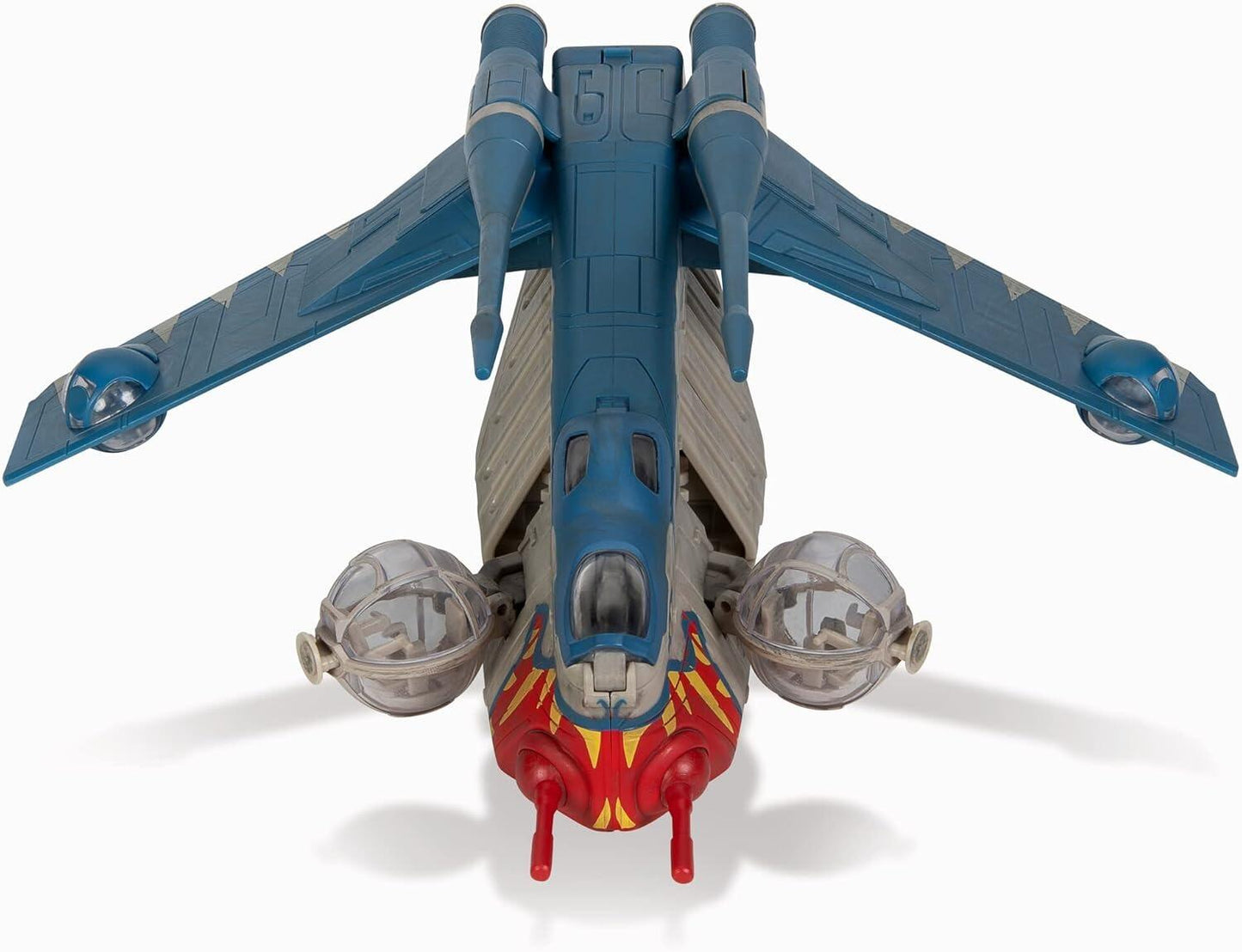 Star Wars Micro Galaxy Squadron 8 Inch Deluxe Vehicle Series 3 - Republic Gunship (Muunilinst-10)