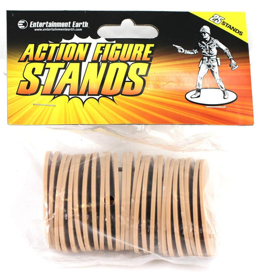 Entertainment Earth Action Figure Stands 25-Pack - Tan
