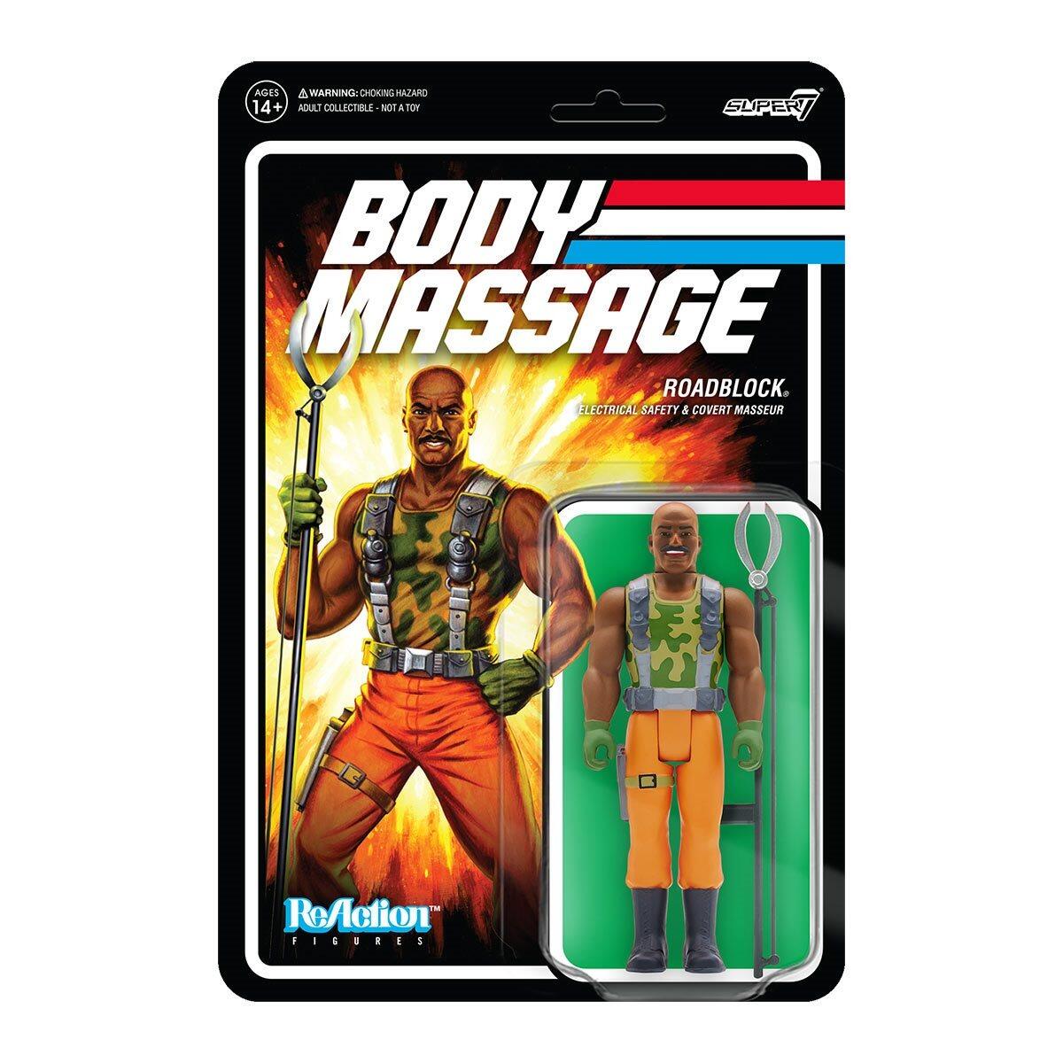 G.I. Joe ReAction Action Figure Wave 3 - Roadblock PSA