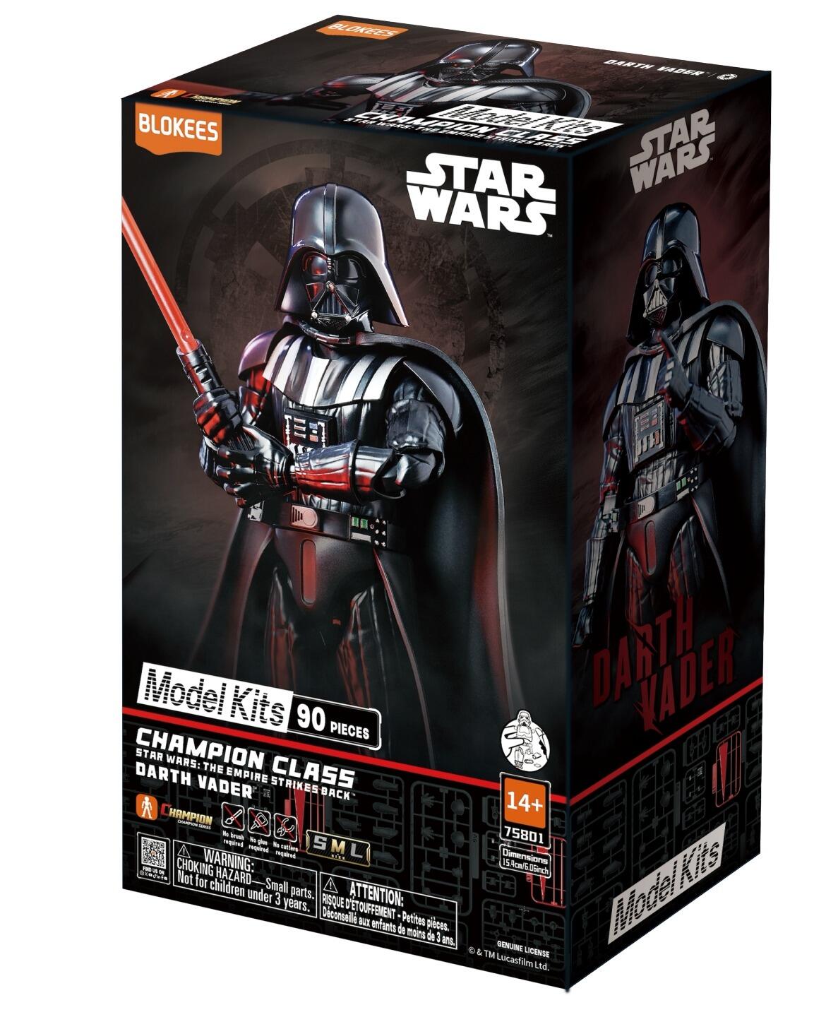 Star Wars Champion Class CC01 Blokees Model Kit - Darth Vader