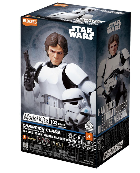 Star Wars Champion Class CC03 Blokees Model Kit - Han Solo (Stormtrooper)
