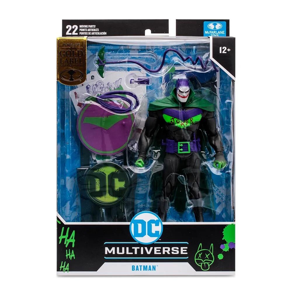 DC Multiverse 7 Inch Action Figure - Batman (Batman: White Knight) (Jokerised) (Gold Label)