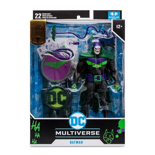 DC Multiverse 7 Inch Action Figure - Batman (Batman: White Knight) (Jokerised) (Gold Label)