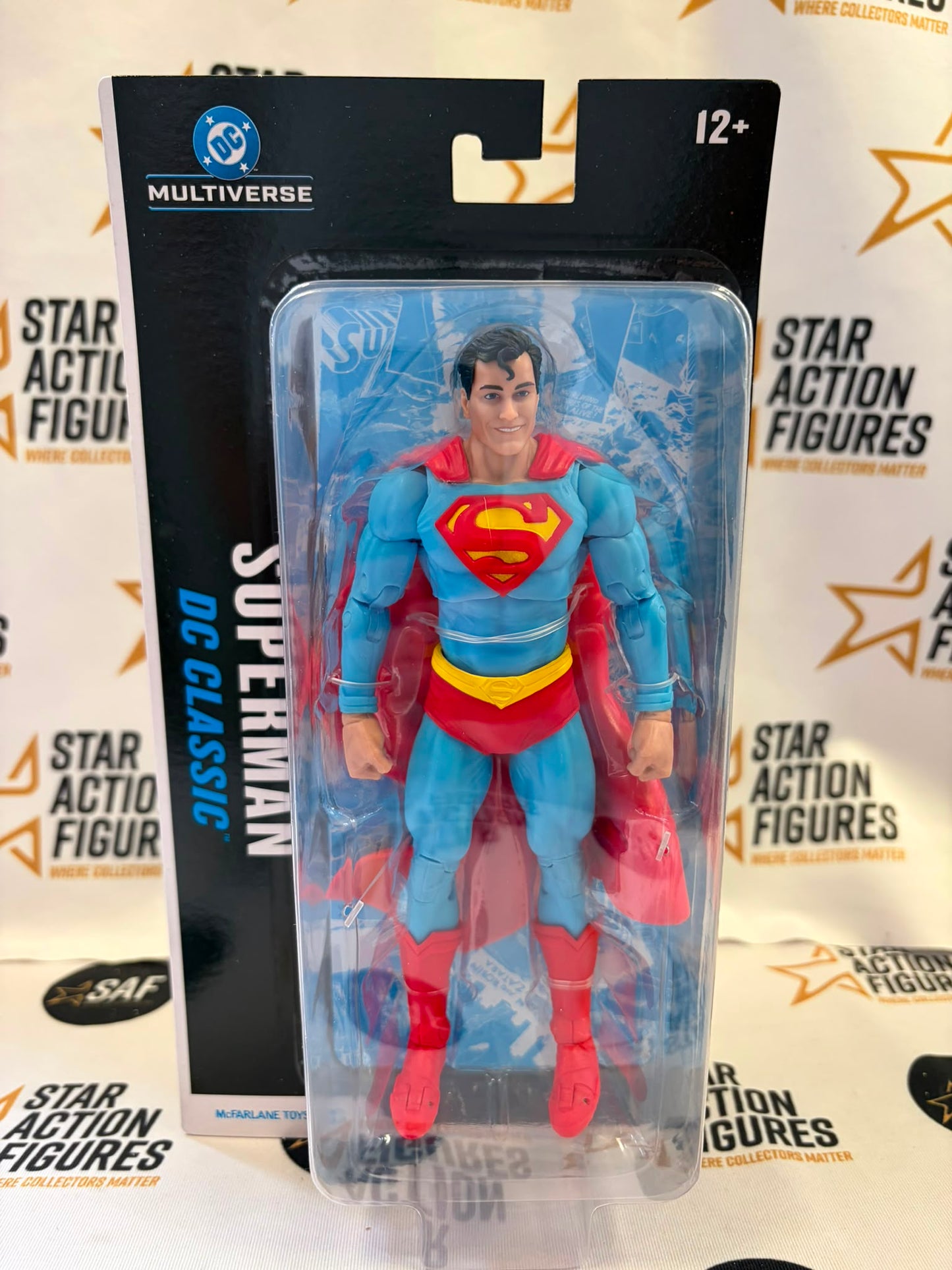 DC Multiverse 7 Inch Action Figure - Superman (Classic)(Blister Card)