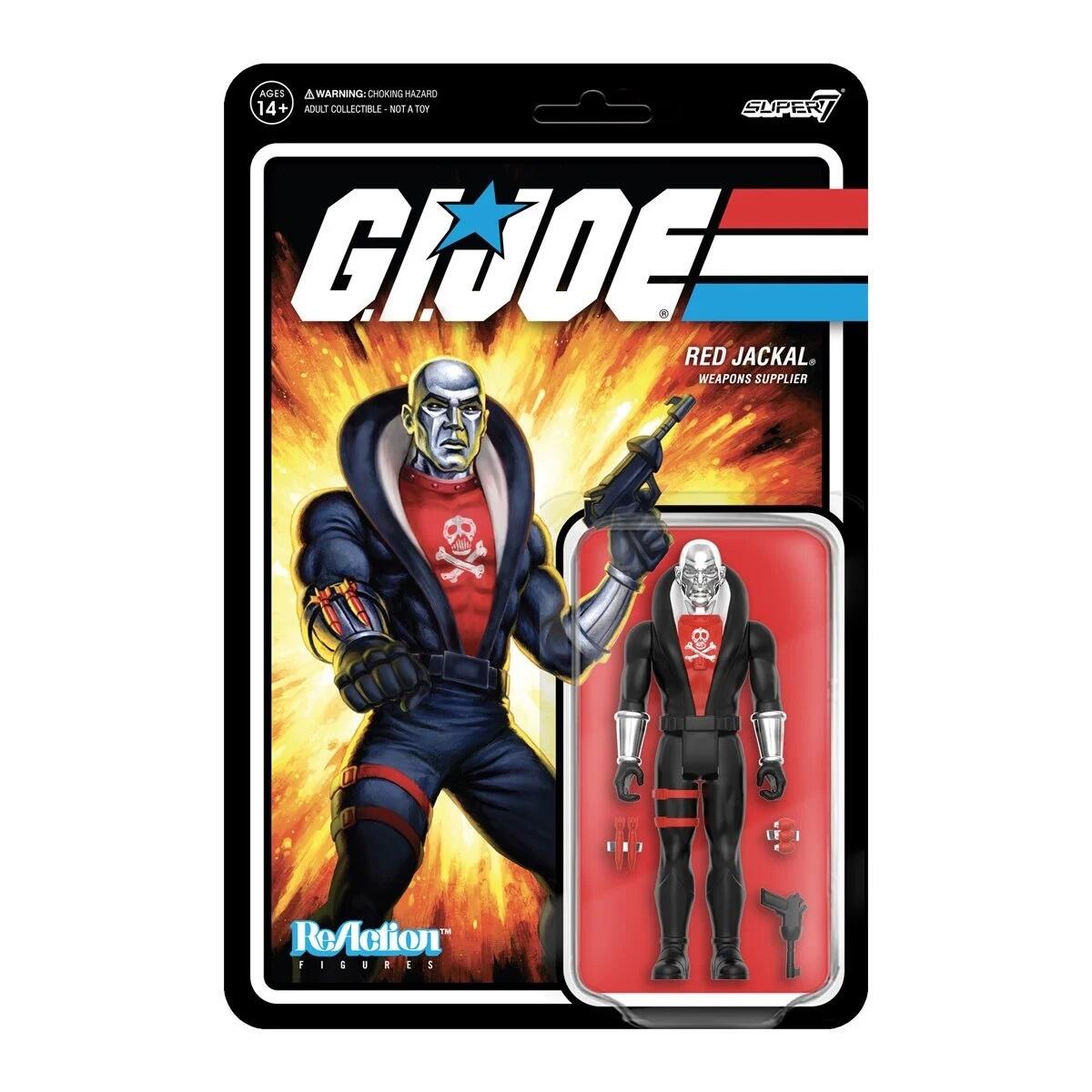 G.I. Joe ReAction Action Figure Wave 8 - Red Jackal