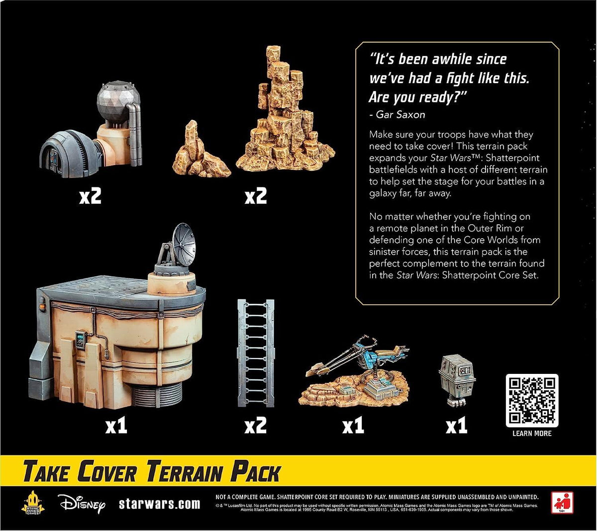 Star Wars Shatterpoint: Take Cover Terrain Pack