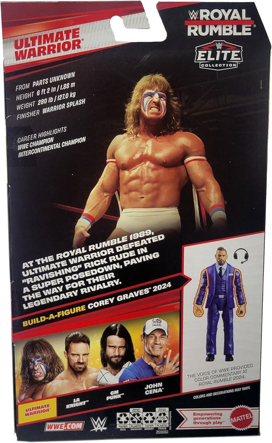 WWE Elite Royal Rumble Action Figure - Ultimate Warrior