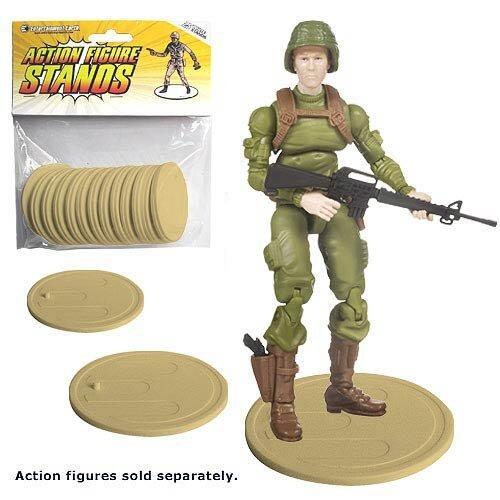 Entertainment Earth Action Figure Stands 25-Pack - Tan
