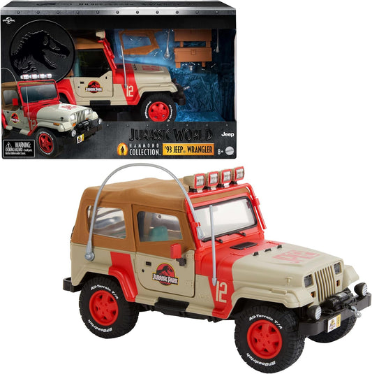 PRE-ORDER Jurassic World Hammond Collection Action Figure Vehicle - '93 Jeep Wrangler