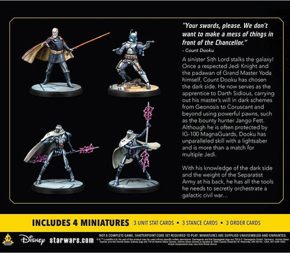 Star Wars Shatterpoint: Twice The Pride (Count Dooku Squad) Expansion Pack