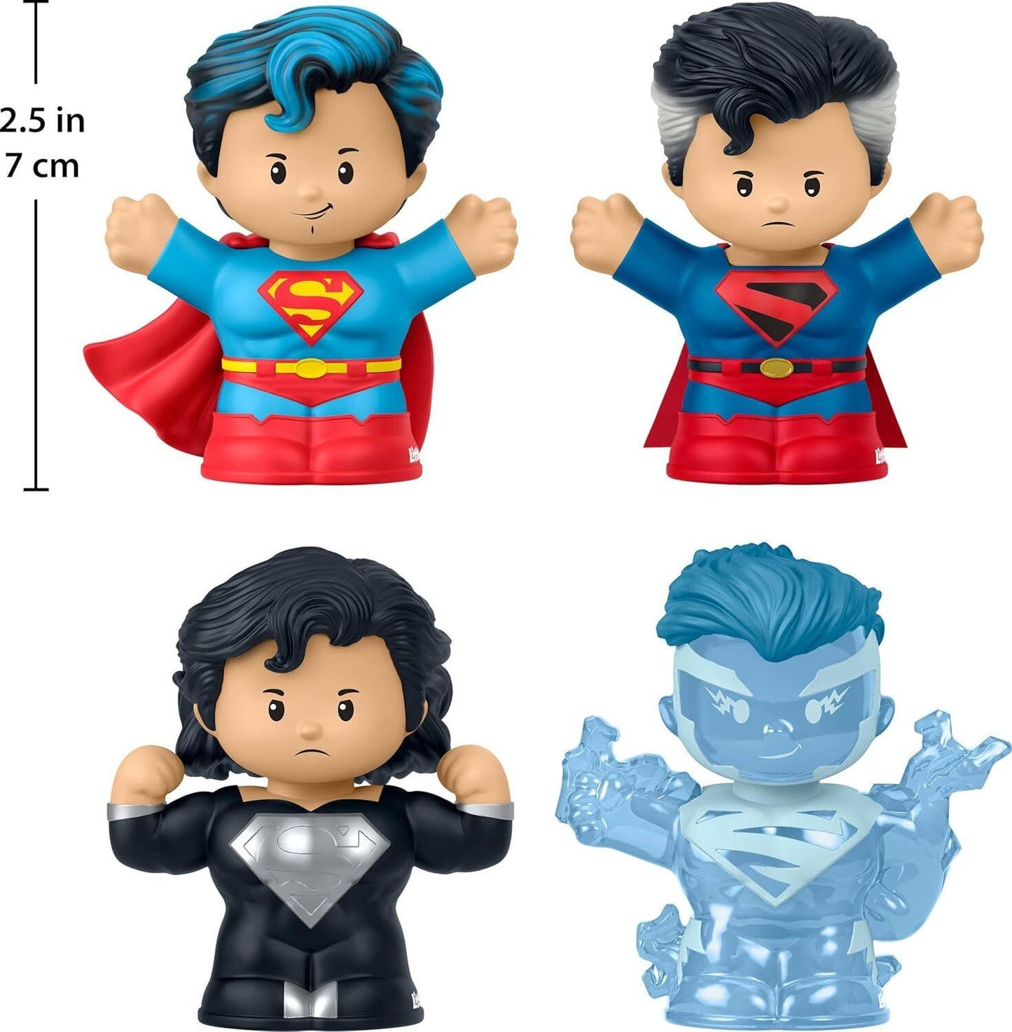 Fisher Price Little People Collectible Figure Set - Superman Through the Ages