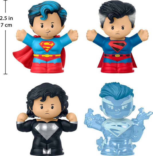 Fisher Price Little People Collectible Figure Set - Superman Through the Ages
