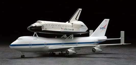 Hasegawa 1/200 Scale Hobby Kits - NASA Space Shuttle Orbiter & Boeing 747