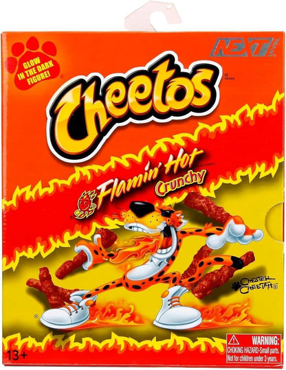 Cheetos 6 Inch Scale Action Figure - Chester Cheetah (Flamin' Hot GITD) *Import Stock*