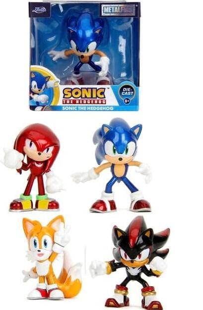 Sonic 2.5 Inch Metal Figs - Full Set of 4