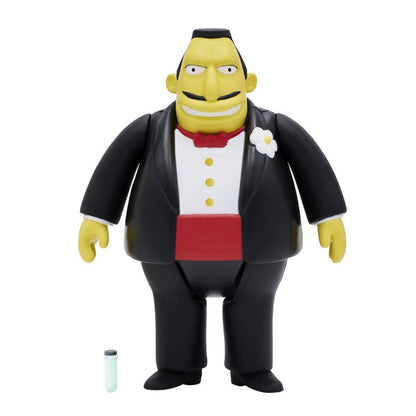 The Simpsons McBain ReAction Action Figure - Mendoza