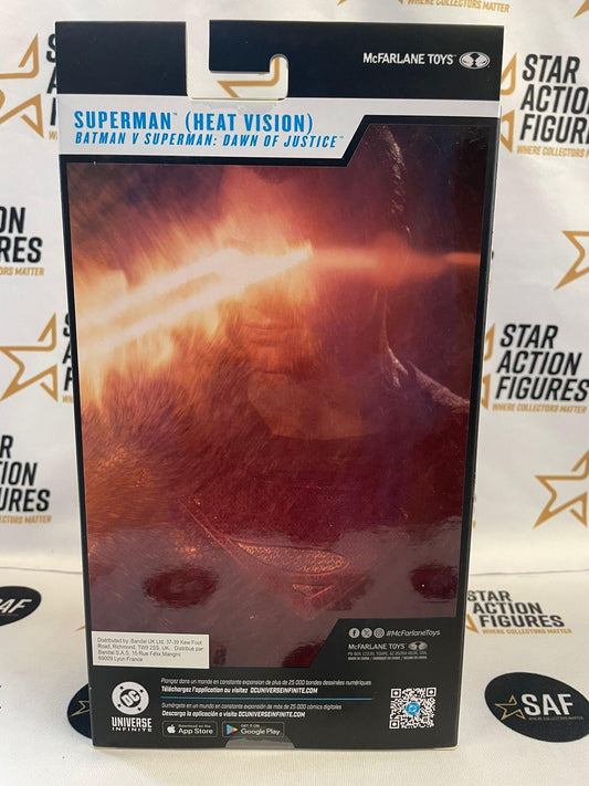 DC Multiverse 7 Inch Theatrical Action Figure - Superman Heat Vision (2016 Batman Vs Superman)