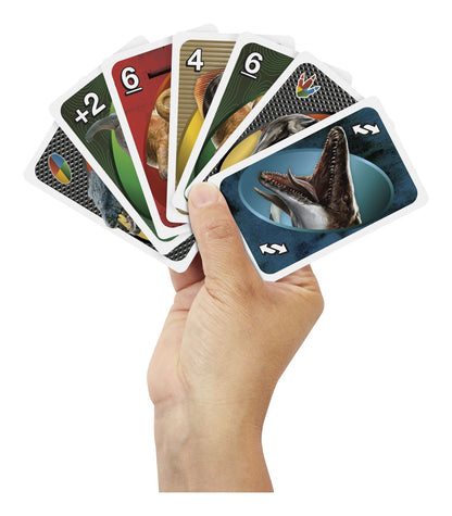 Uno Movie Card Game - Jurassic World Rebirth