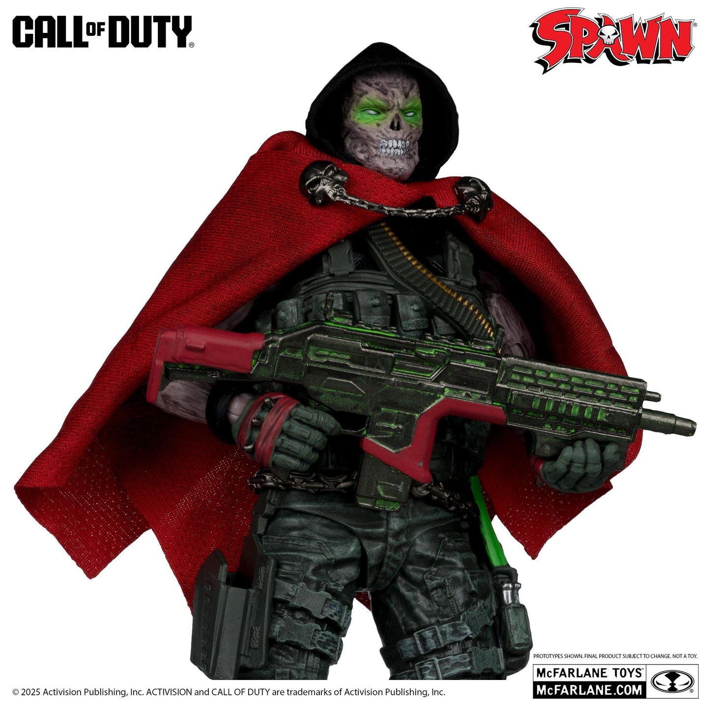 Call of Duty 7 Inch Scale Action Figure - Burned Spawn