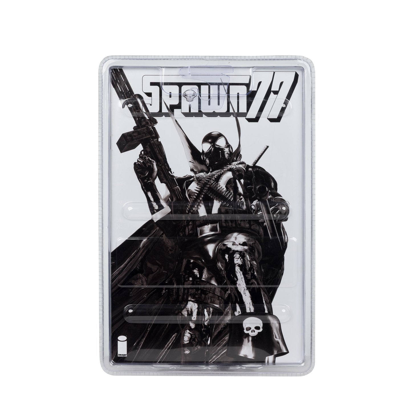 Spawn 7 Inch Action Figure w/ Comic - Spawn 1977 (Variant) (Red Platinum)