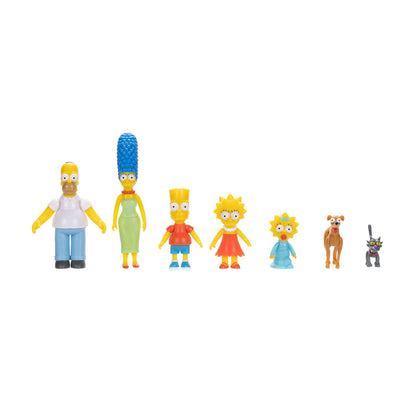 The Simpsons 2.5 Inch Scale Action Figure Wave 1 - Simpsons Family Multipack