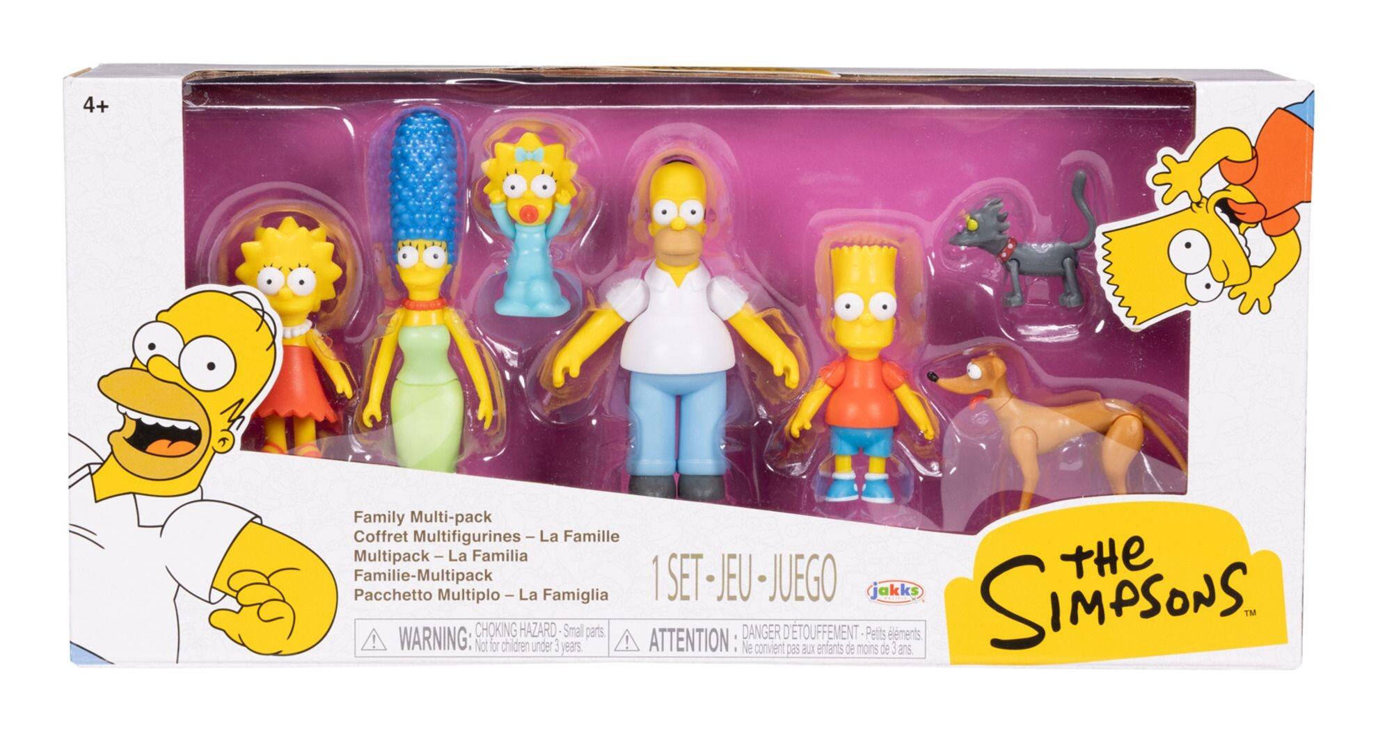 The Simpsons 2.5 Inch Scale Action Figure Wave 1 - Simpsons Family