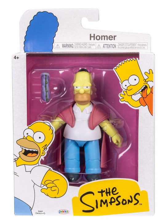 The Simpsons 5 Inch Scale Action Figure Wave 6 - Sick Homer Simpson